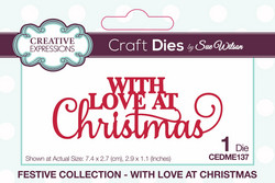Creative Expressions stanssi With Love At Christmas