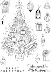 Pink Ink Designs leimasin Oh Christmas Tree