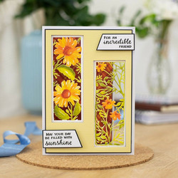 Crafter's Companion stanssi Floral Panel Gerbera