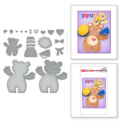 Stampendous stanssisetti Bear Hugs