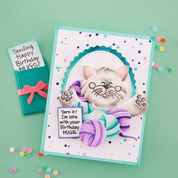 Stampendous stanssisetti Kitty Hugs