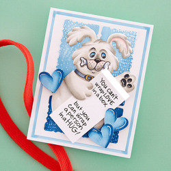 Stampendous stanssisetti Puppy Hugs