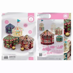 Tonic Studios stanssi Big Top Carousel Gift Box