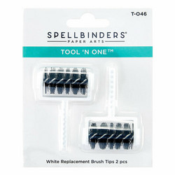 Spellbinders Tool 'n One Replacement Brush Tips -harjat