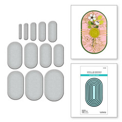 Spellbinders stanssi Essential Modern Ovals