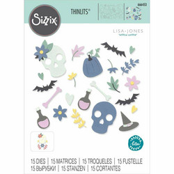 Sizzix Thinlits stanssi Spooky Icons