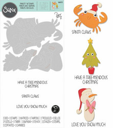 Sizzix Thinlits stanssi- ja leimasinsetti Christmas Characters