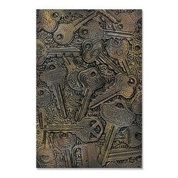 Sizzix 3D Textured Impressions kohokuviointikansio Keys