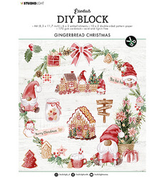 Studio Essentials DIY Block, Gingerbread Christmas