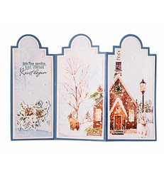 Studio Light Christmas Essentials stanssi House Card