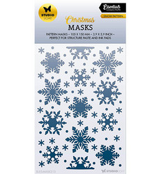 Studio Light Christmas Essential -sapluuna Snow Pattern