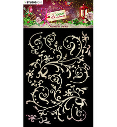 Studio Light Magical Christmas -sapluuna Ornamental Swirls