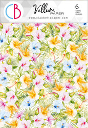 Ciao Bella paperipakkaus Summer Breeze Patterns Pad Vellum, A4