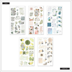 Mambi Happy Planner tarrat Color Story Florals