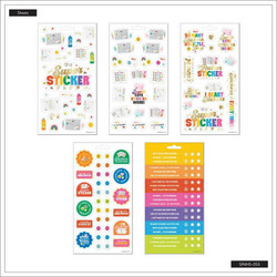 Mambi Happy Planner tarrat I Heart Stickers