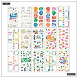 Mambi Happy Planner Value Pack -tarrapakkaus I Heart Stickers