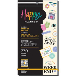 Mambi Happy Planner Value Pack -tarrapakkaus Summer Bucket List
