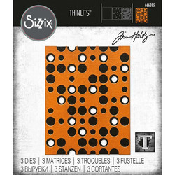 Sizzix Thinlits stanssi Layered Dots