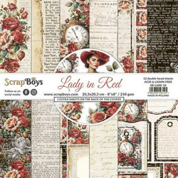 ScrapBoys paperikko Lady in Red, 8