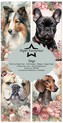 Paper Favourites Dogs -paperipakkaus, Slim Line