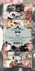 Paper Favourites Dogs -paperipakkaus, Slim Line