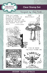 Creative Expressions Sam Poole leimasin Snippets of Nature