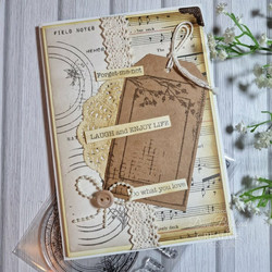 Creative Expressions Sam Poole leimasin Botanical Frames