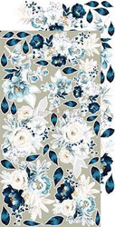 Craft O'clock paperipakkaus Forever Blue, Flowers, Extras To Cut, 6