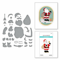 Spellbinders stanssi Santa's Here!