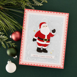 Spellbinders stanssi Santa's Here!