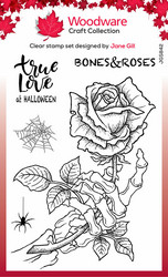 Woodware leimasin Bones & Rose
