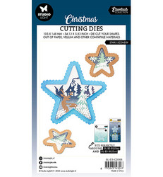 Studio Light Christmas Essentials stanssi Star Scenery