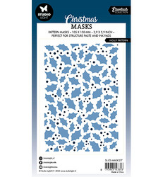 Studio Light Christmas Essential -sapluuna Holly Pattern