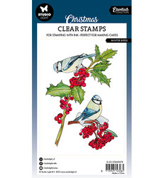 Studio Light Christmas Essential leimasin Winter Birds