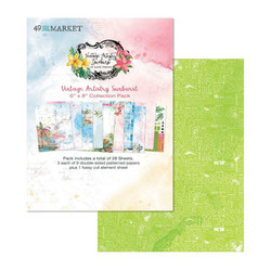 49 and Market paperipakkaus Vintage Artistry Sunburst, 6