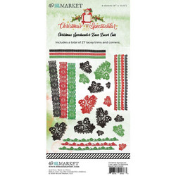 49 and Market Laser Cut Outs -leikekuvat, Christmas Spectacular, Lace