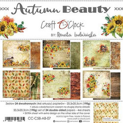 Craft O'clock paperipakkaus Autumn Beauty, 8
