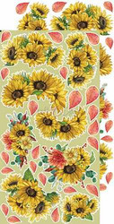 Craft O'clock paperipakkaus Autumn Beauty, Flowers, Extras To Cut, 6