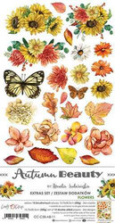Craft O'clock paperipakkaus Autumn Beauty, Flowers, Extras To Cut, 6