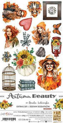 Craft O'clock paperipakkaus Autumn Beauty, Women, Extras To Cut, 6