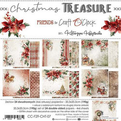 Craft O'clock paperipakkaus Christmas Treasure, 8