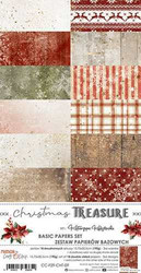 Craft O'clock paperipakkaus Christmas Treasure, Basic, 6