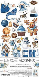Craft O'clock paperipakkaus Winter Morning, Extras To Cut, 6