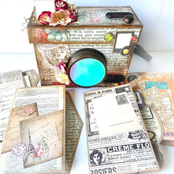Polkadoodles Vintage Journal & Ephemera -paperipakkaus