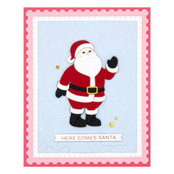 Spellbinders 3D kohokuviointikansio Vintage Ornaments