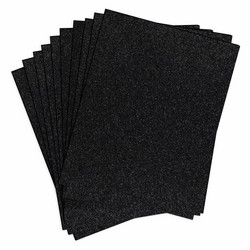 Spellbinders Pop-Up Die Cutting Glitter Foam Sheets Black  -softislevy
