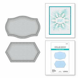 Spellbinders stanssi Pierced Mini Labels