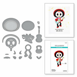 Spellbinders stanssi Day of the Dead, Dancin' Boy