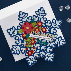Spellbinders stanssi Snowflake Card Creator
