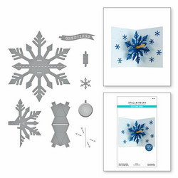 Spellbinders stanssi Pop-Up Snowflake